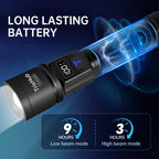TrixHub Rechargeable Flashlights 3 Pack Super Bright High Lumens Flashlight