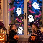 Holiday Window Clings for Home Decorations (Romantic)