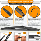 AUTOBOO Windshield Wiper Blade Replacement for Toyota RAV4 Mazda 5