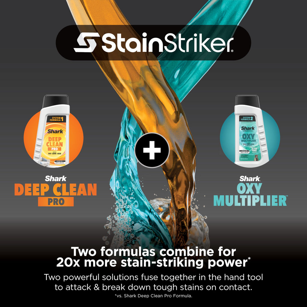 Shark StainStriker Portable Carpet/Upholstery Cleaner, 4 Tools, PX202BRN
