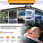 AUTOBOO Windshield Wiper Blade Replacement for Toyota RAV4 Mazda 5