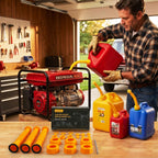 Gas Can Spout Replacement Kit, Gas Can Nozzle Replacement (2 Kits-Yellow)