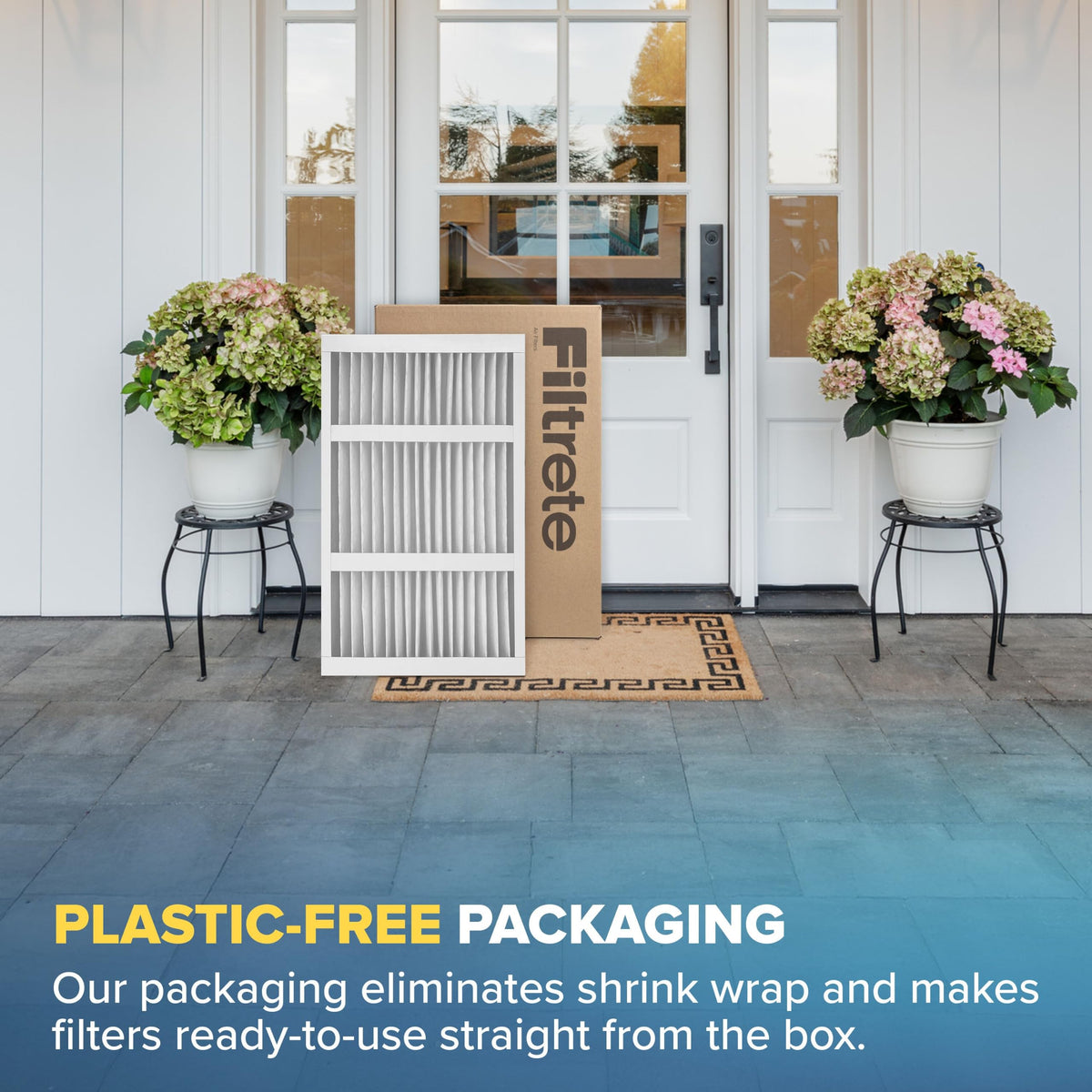 Filtrete 20x25x4 Air Filter, MERV 12, MPR 1550, 2 HVAC Filters