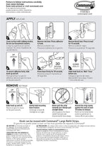 Command Large Utility Hooks, 7-Hooks, 12-Strips, Organize Damage-Free