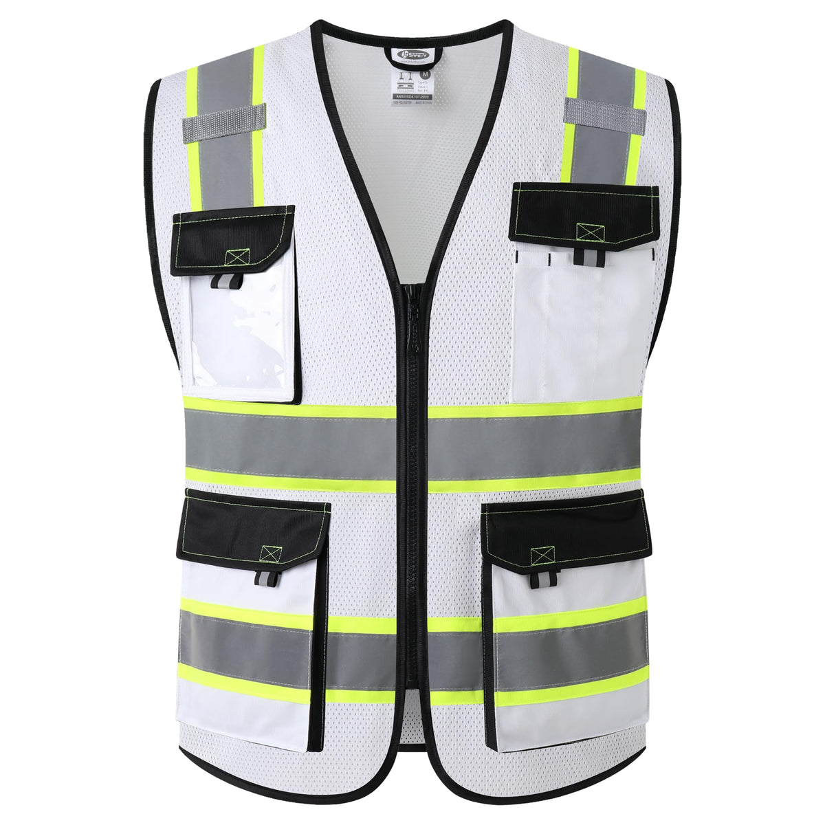 JKSafety Safety Vest for Men Women Hi Vis Reflective Vest JK220 PurpleB S