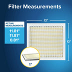 Filtrete 18x24x1 Air Filter, MERV 5, MPR 300, 6 HVAC Filters