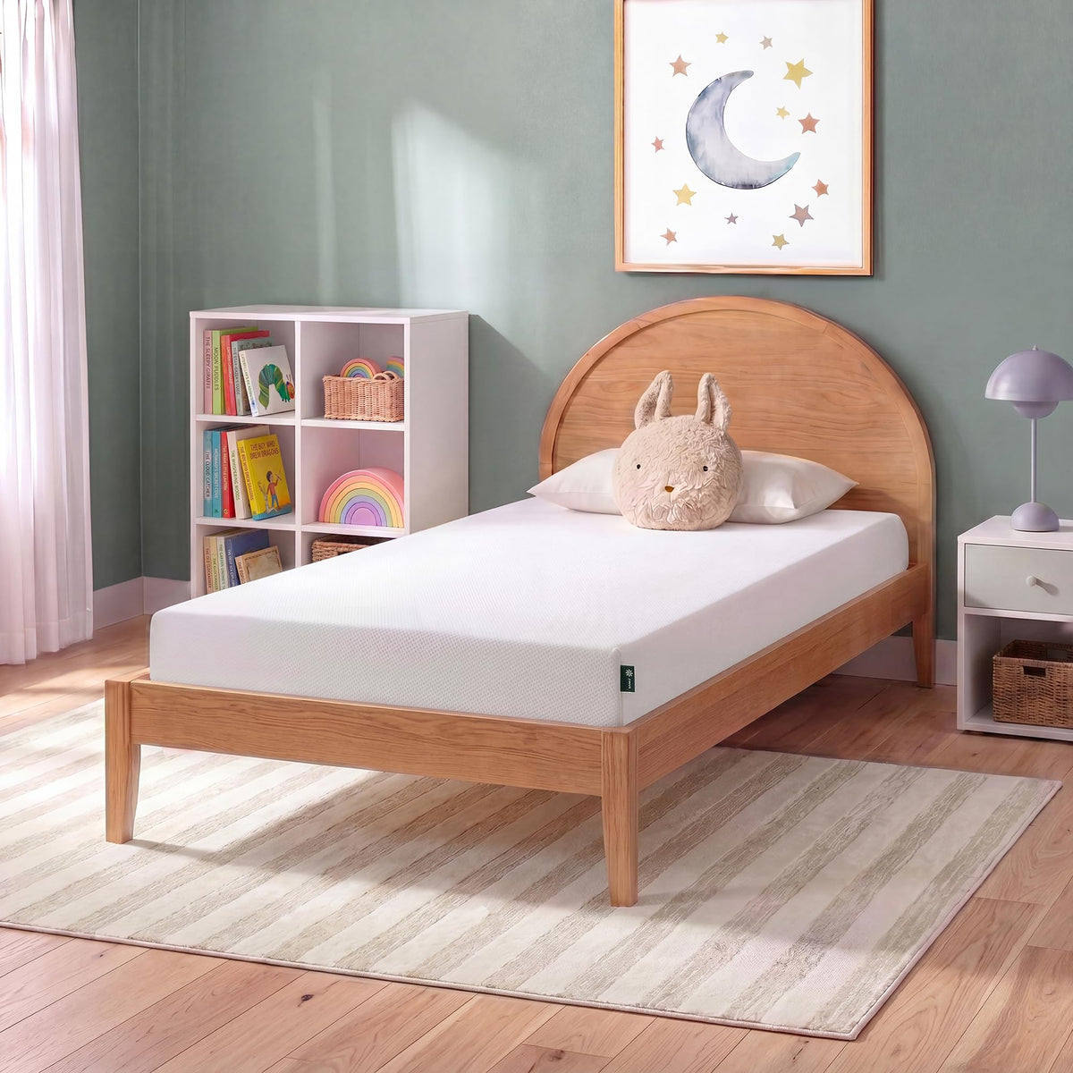Zinus 14 Inch King Lumbar+ Premium Memory Foam Mattress, Medium