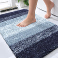 OLANLY Small Bathroom Rugs 24x16, Extra Soft Absorbent Microfiber Bath Rugs