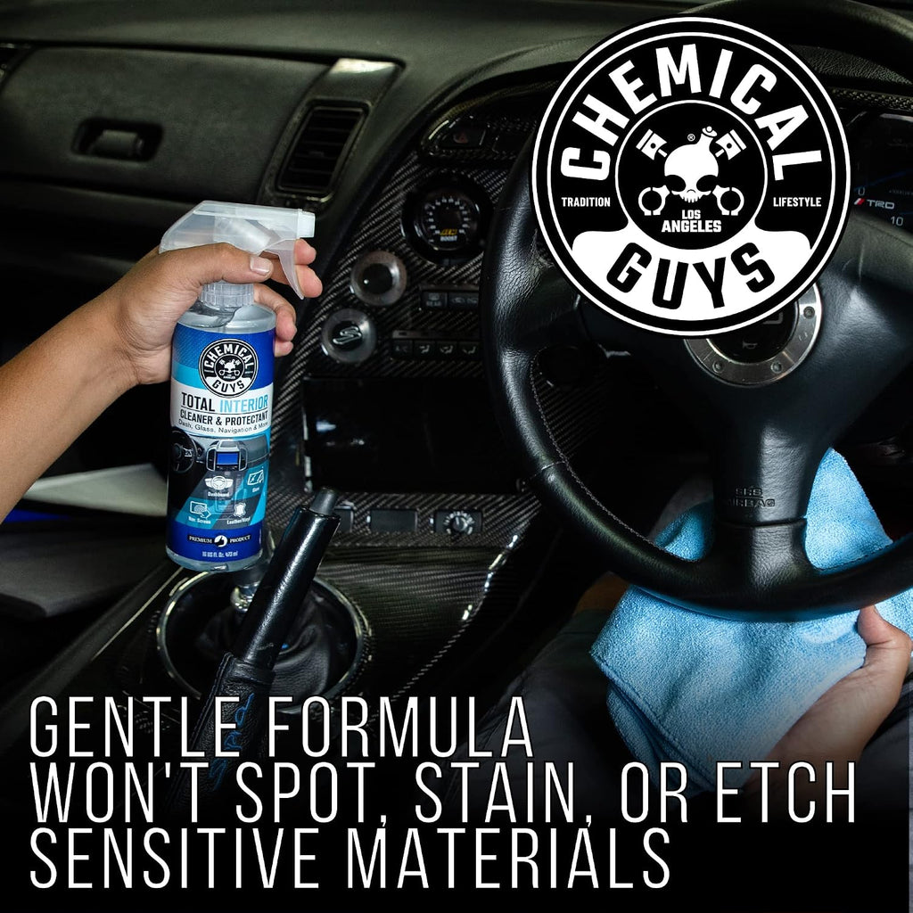 Chemical Guys, Total Interior Cleaner & Protectant, Leather & Vinyl, 16 oz