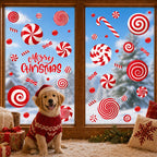 Christmas Window Clings for Glass Windows, Stickers for Window Decorations