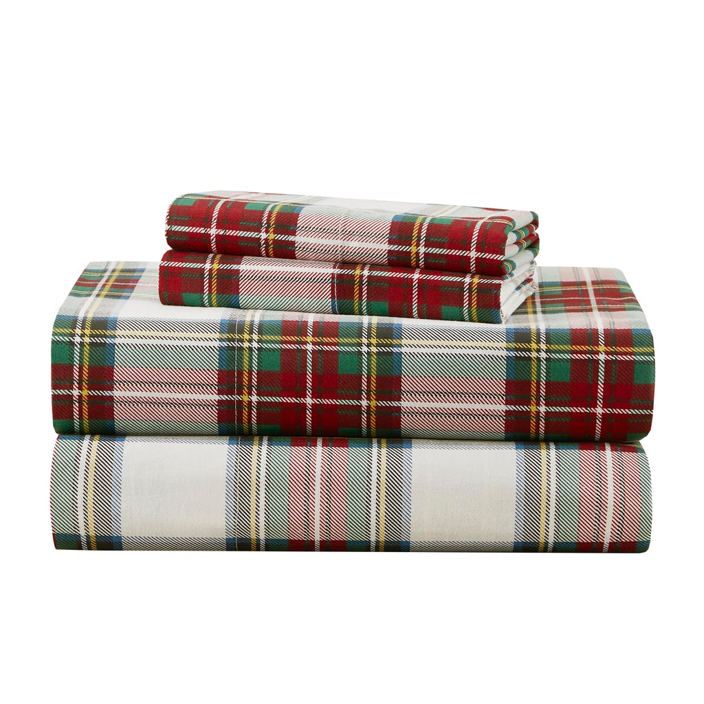 Comfort Spaces 100% Cotton Percale Sheets Twin XL Size 3 Pc, Diamond Sliver