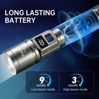 TrixHub Rechargeable Flashlights 3 Pack Super Bright High Lumens Flashlight