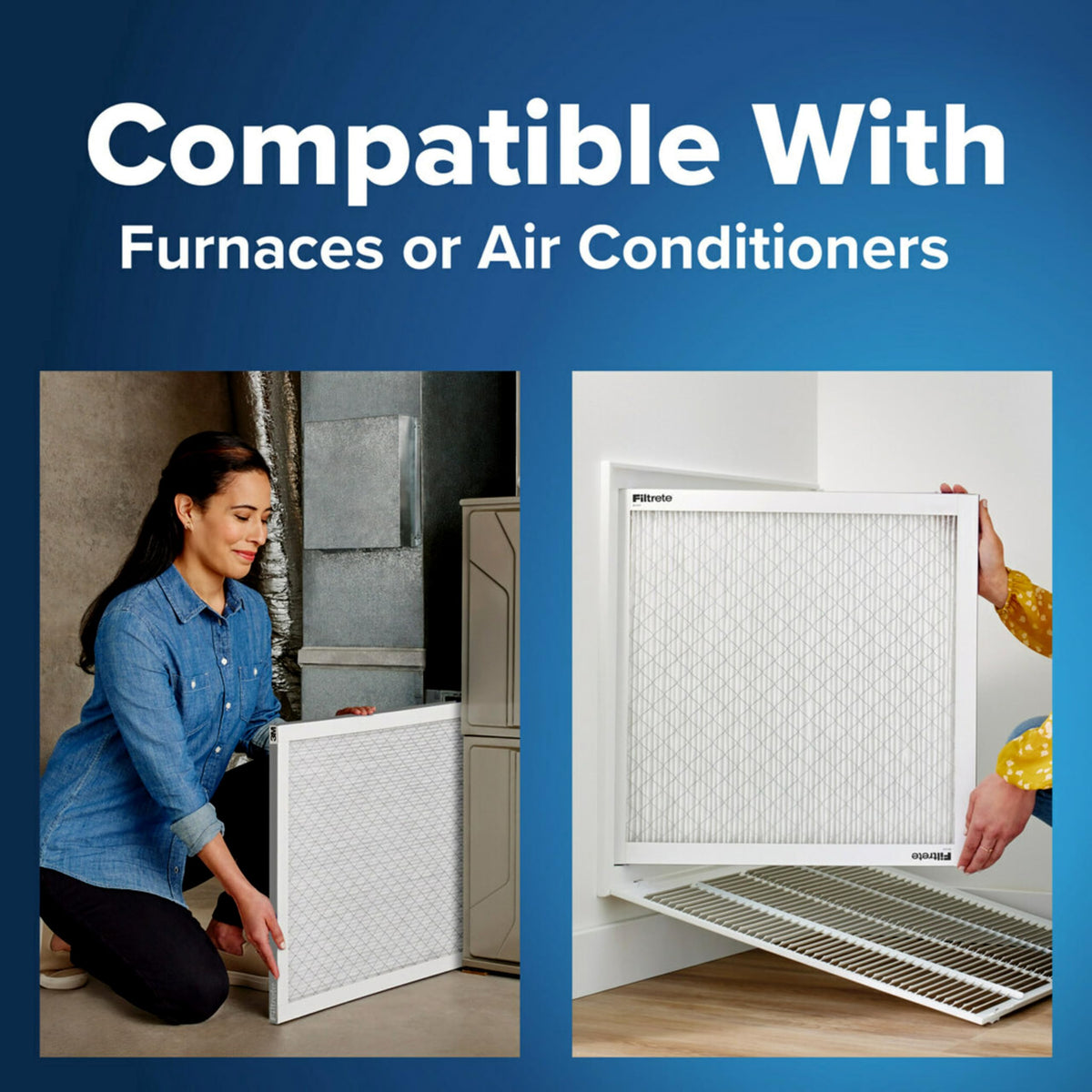 Filtrete 18x24x1 Air Filter, MERV 5, MPR 300, 6 HVAC Filters