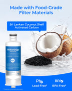 Waterdrop WD-F45 Water Filter, Replacement for Samsung® DA97-17376B, 3 Pack