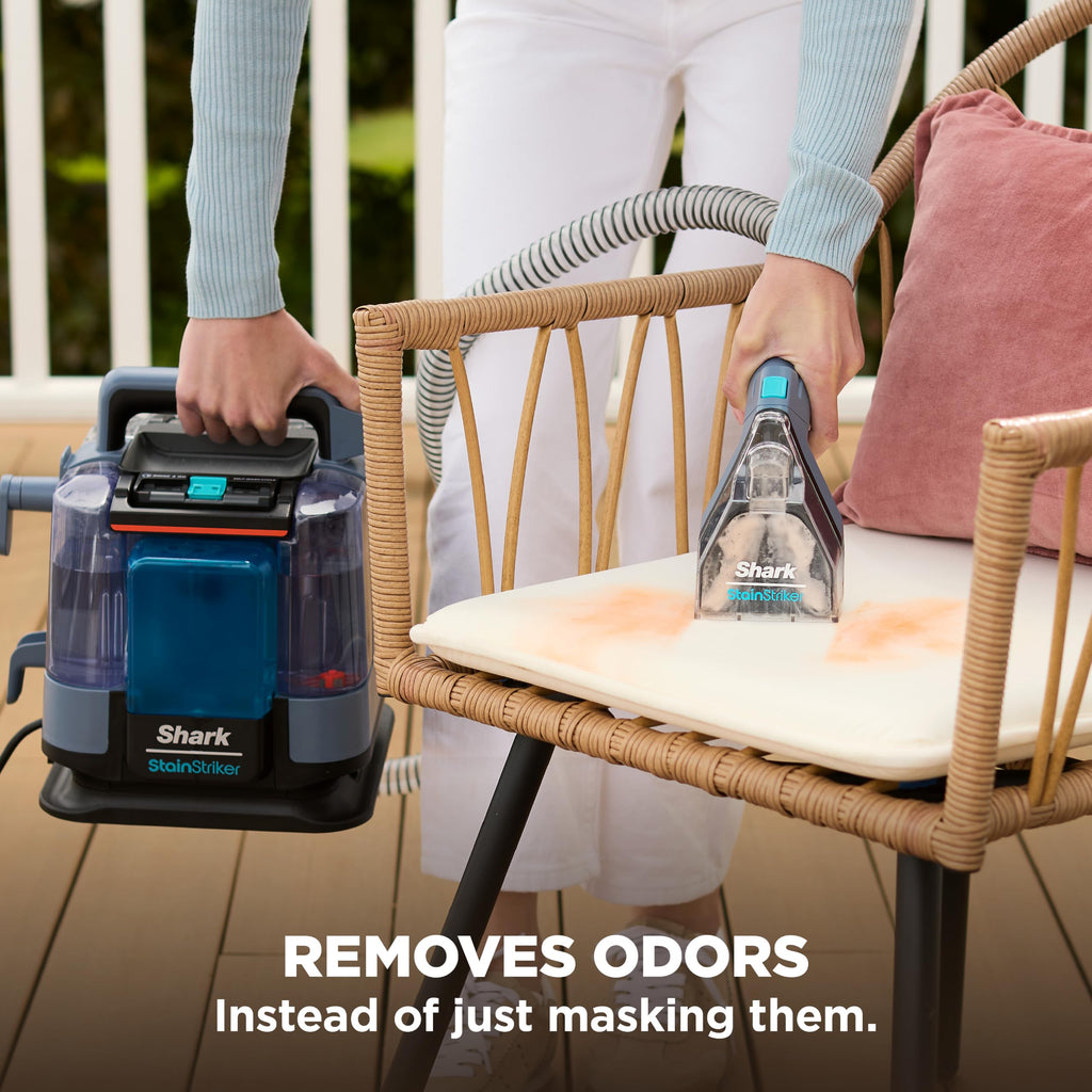 Shark StainStriker Portable Carpet/Upholstery Cleaner, 4 Tools, PX202BRN