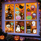 Holiday Window Clings for Home Decorations (Romantic)