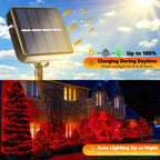 Joomer Solar Fairy Lights, 2-Pack Total 80FT 240LED String Lights, White