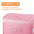 HOTOR Car Trash Can, Leakproof Car Organizer, 2-Gallon, Brown