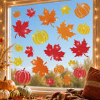 Christmas Window Clings for Glass Windows, Stickers for Window Decorations