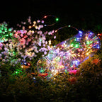 Joomer Solar Fairy Lights, 2-Pack Total 80FT 240LED String Lights, White