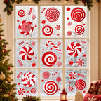 Christmas Window Clings for Glass Windows, Stickers for Window Decorations
