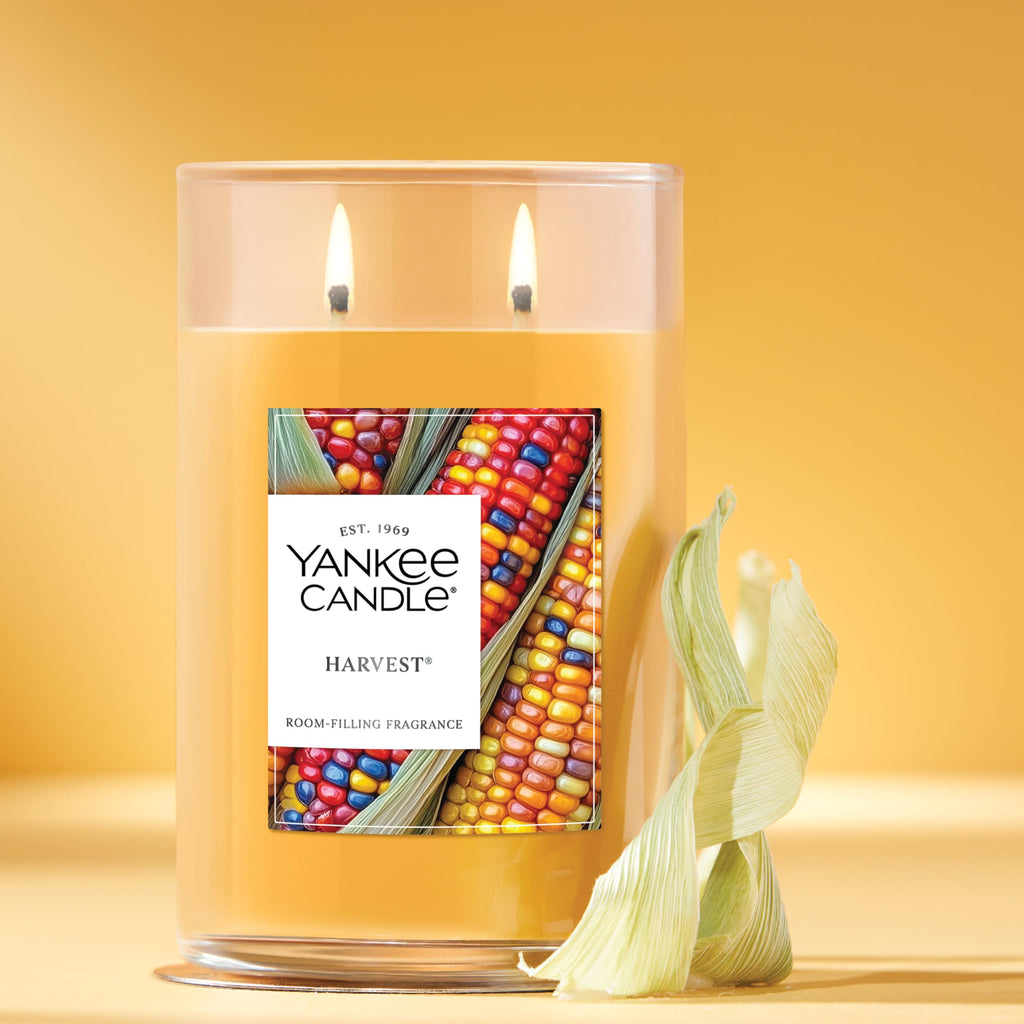 Yankee Candle Amber & Sandalwood Scented Candle, 14.5oz 3-Wick