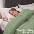 Utopia Bedding Queen Comforter, Duvet Insert, White, 88 x 88 Inches