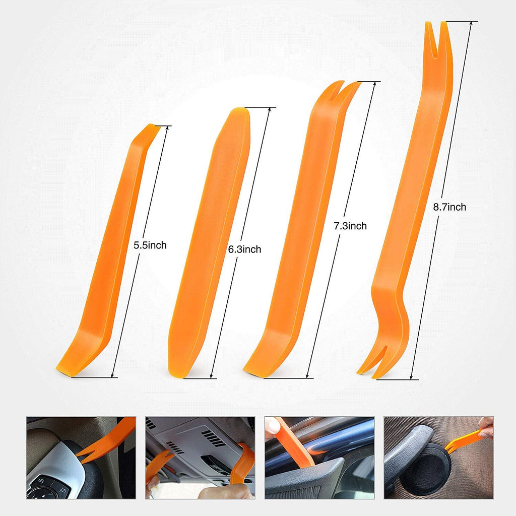GOOACC 238Pcs Auto Trim Removal Tool and Push Pin Retainer Clip Set