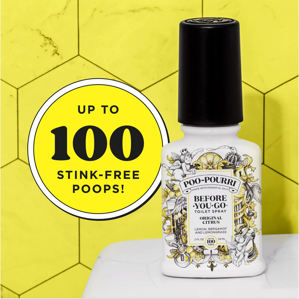 Poo-Pourri Before-You-Go Toilet Spray, Original Citrus, 2 Fl Oz