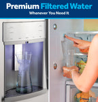GE RPWFE™ Refrigerator Water Filter, Genuine Filter, Guaranteed Fit, 1-pack