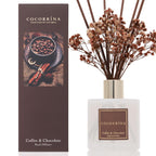 COCORRÍNA Reed Diffuser - Apple Cider 3.38 fl oz Reed Diffuser for Bedroom Bathroom Home Décor
