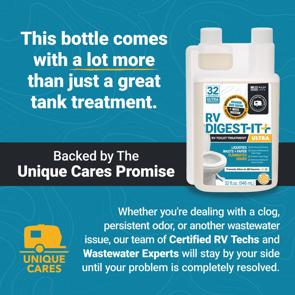 Unique RV Digest-It Liquid RV Holding Tank Treatment Gallon