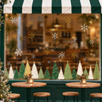 Holiday Window Clings for Home Decorations (Romantic)