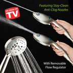 AquaCare 8-mode High Pressure Handheld Shower Head with 2-mode Power Wash