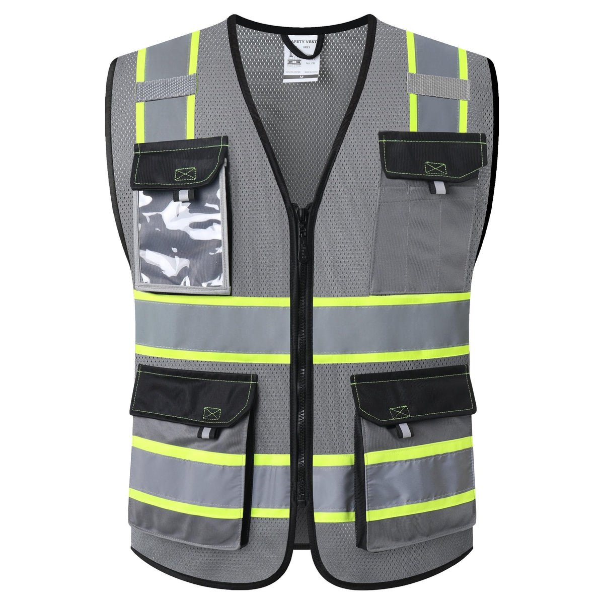 JKSafety Safety Vest for Men Women Hi Vis Reflective Vest JK220 PurpleB S