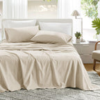 Comfort Spaces 100% Cotton Percale Sheets Twin XL Size 3 Pc, Diamond Sliver