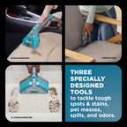 Shark StainStriker Portable Carpet/Upholstery Cleaner, 4 Tools, PX202BRN