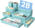 A-LuGei 【Military Grade】 Drawer Organizer for Vanity Bathroom Makeup Desk