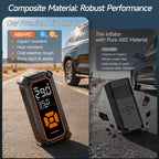 OlarHike Tire Inflator Portable Air Compressor,Dual Power-3*2000mAh &12V DC