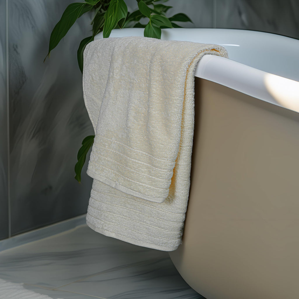 Tens Towels 4 Piece Extra Large Bath Towels 30 x 60 Inches, Dark Grey