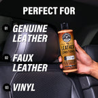 Chemical Guys, Leather Cleaner & Conditioner Kit, Travel Size, 2 x 4 oz