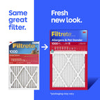 Filtrete 20x25x1 Air Filter, MERV 11, MPR 1000, 6 HVAC Filters