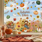 Holiday Window Clings for Home Decorations (Romantic)