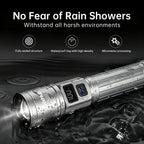 TrixHub Rechargeable Flashlights 3 Pack Super Bright High Lumens Flashlight
