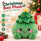 Plush Stuffed Dumpling Squishies, 3.94" Big Rainbow Squishes with Steamer