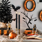 GenSwin 10.8" Flameless Floating Candles Wand Halloween Decorations