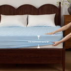 BEDLORE Waterproof Mattress Protector, Queen Size Mattress Pad Noiseless