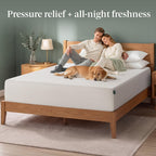 Zinus 14 Inch King Lumbar+ Premium Memory Foam Mattress, Medium