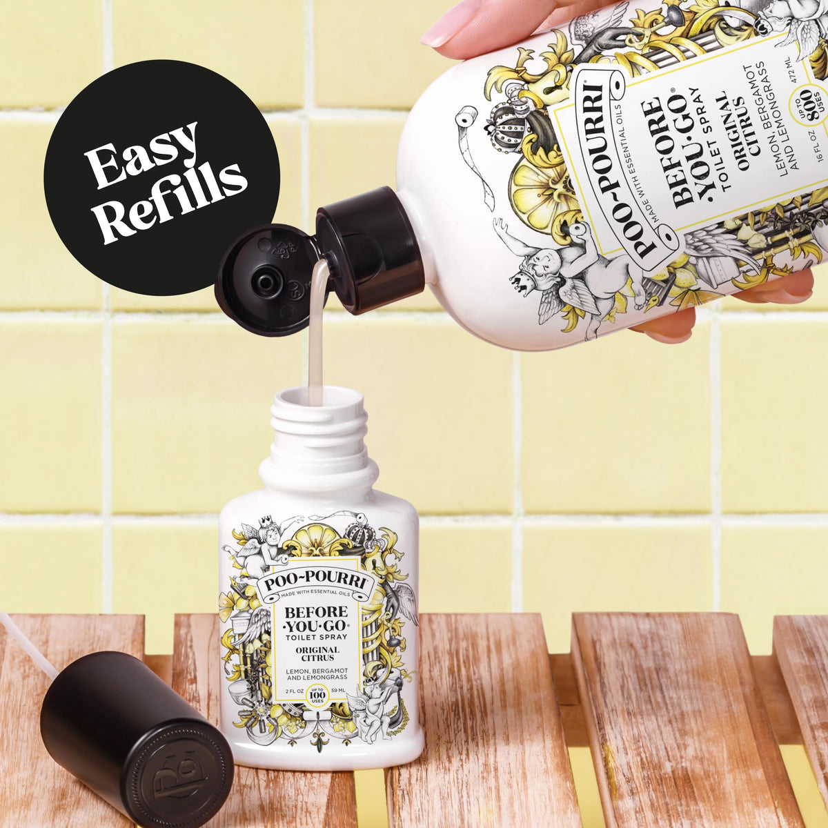 Poo-Pourri Before-You-Go Toilet Spray, Original Citrus, 2 Fl Oz