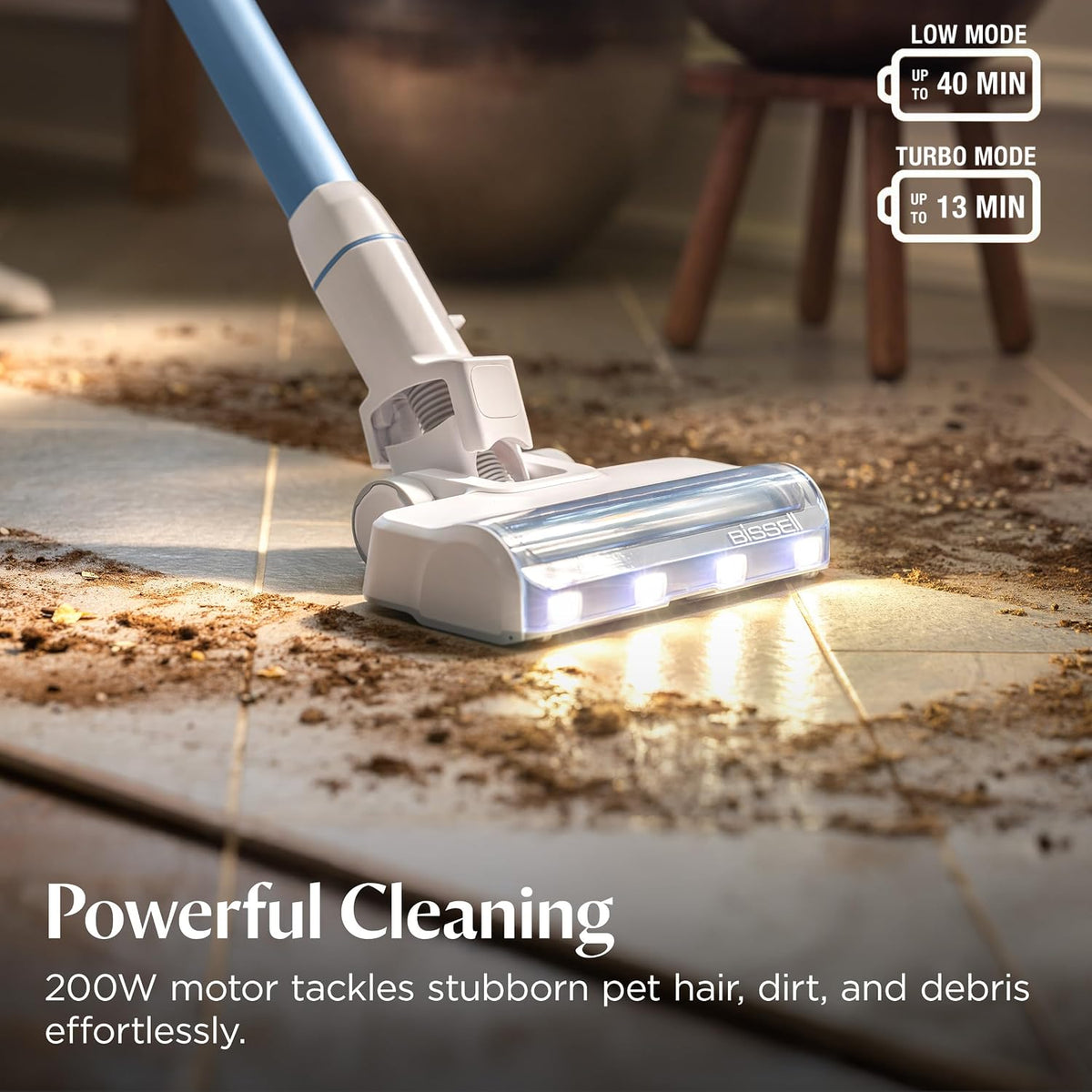 Bissell PowerClean 200W Self-Standing Cordless Vacuum, 4173